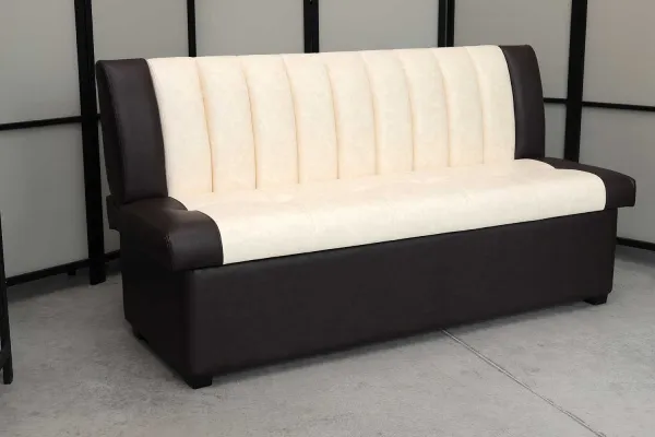 Кухонный прямой диван Алюр с ящиком - Кухонные диваны