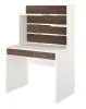 Компьютерный стол СП-22 - корпус белый жемчуг, фасады шамони