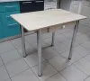 Стол Прямоугольный 900х600 Беленый Сонома с хромированными ножками - Кухонные столы