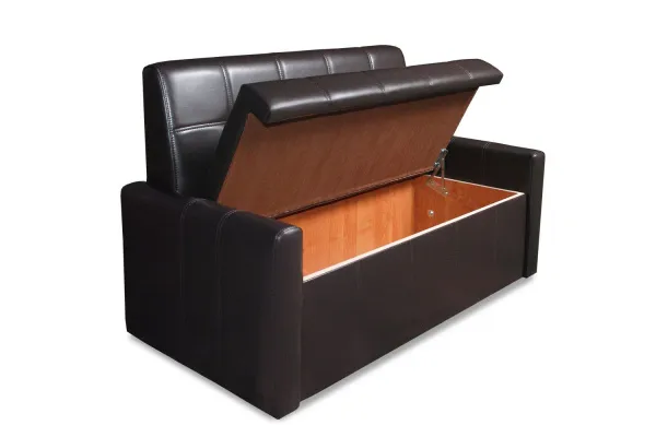 Кухонный прямой диван Йоркер Лайн с ящиком - Кухонные диваны