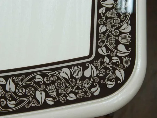 Стеклянный раздвижной стол Альба М38 - Столы