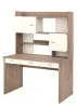 Компьютерный стол СП-83 - корпус нельсон, фасады белый жемчуг