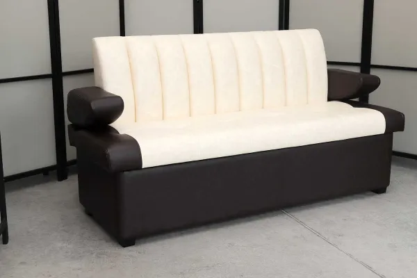 Кухонный прямой диван Алюр с ящиком - Кухонные диваны