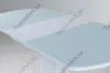 Стеклянный раскладной стол Гала - 20 с центральной ножкой (70х110) - Столы