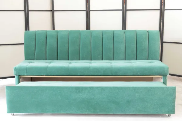 Кухонный прямой диван Алюр со спальным местом - Кухонные диваны