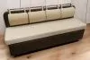 Кухонный прямой диван Лана-4 с подушками и спальным местом - Кухонные диваны