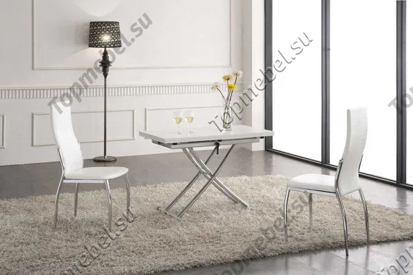 Стол трансформер Анжер В2219-S-1 Беленый дуб - Столы-трансформеры