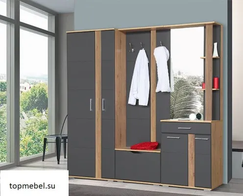 Прихожая Твист (Модуль 1+2+3) - Модульные прихожие