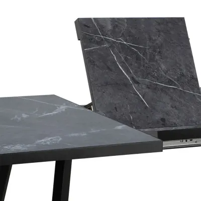 Стол обеденный раздвижной Борг Раунд (HPL-пластик 110х70) - Столы