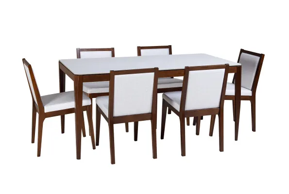 Стол обеденный Лотос 1600 с керамогранитом - Столы