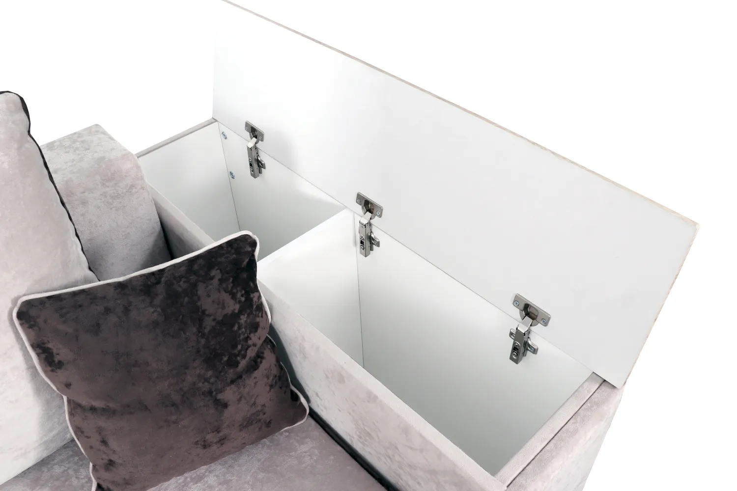 Диван-кровать "Бостон 2400" с функциональными подлокотниками СТАНДАРТ Вариант 1