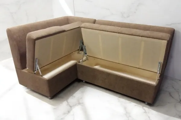 Кухонный угловой диван Лана-1 с ящиками - Кухонные диваны