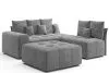 Модульный диван-7 Торонто стандарт (вариант 3)