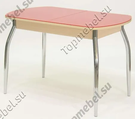 Стеклянный раскладной стол Гала-1 (Портофино) - Столы