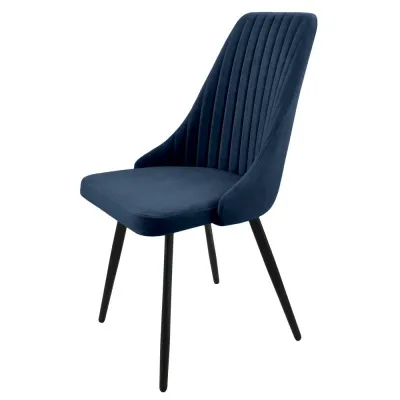 Стул Верона Эмаль черная (велюр Catania) - Стулья для кухни