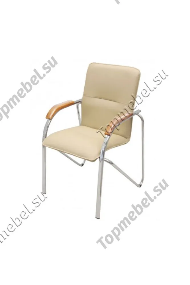 Стул-кресло Самба Хром с подлокотниками - Стулья для кухни