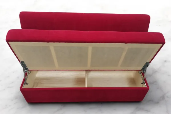 Кухонный прямой диван Лана-1 с ящиком - Кухонные диваны