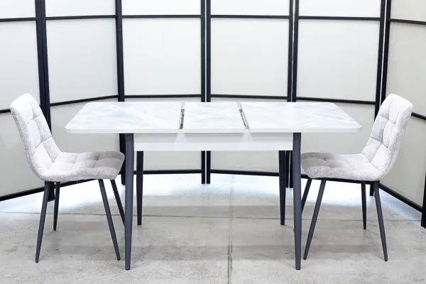 Обеденная группа (стол Ост и 2 стула Тетра) - Обеденные группы