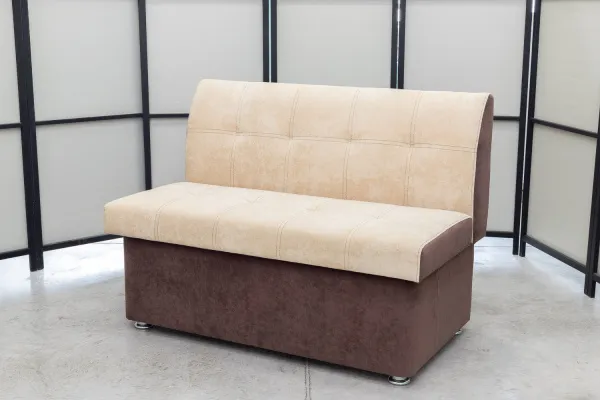 Кухонный прямой диван Денвер с ящиком (антивандальный) - Кухонные диваны