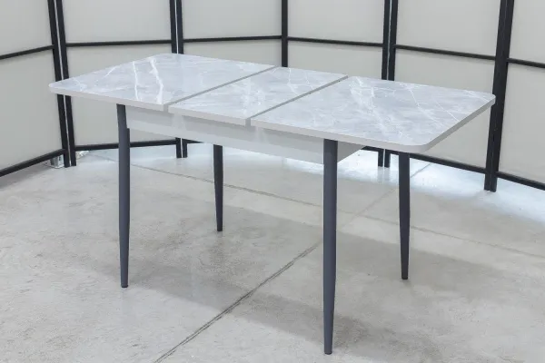 Стол обеденный раздвижной Ост (HPL-пластик 90х60) - Кухонные столы