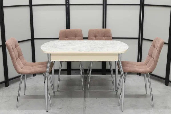 Обеденная группа Милт Кватро мокка - Обеденные группы