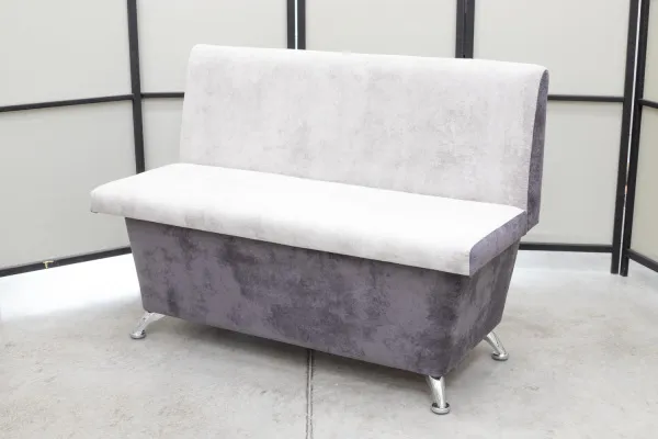 Кухонный прямой диван Граф-2 с ящиком (антивандальный) - Кухонные диваны