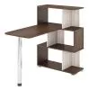 Компьютерный стол СЛ-5-3СТ - корпус шамони, фасады карамель, столешница шамони