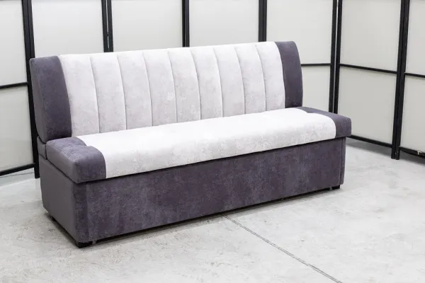 Кухонный прямой диван Алюр со спальным местом (антивандальный) - Кухонные диваны