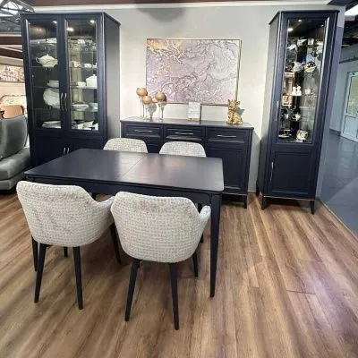 Обеденная группа Лилия 1200 (стол Лилия 1200, кресло Канна 110) - Обеденные группы