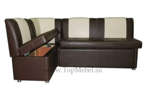 Кухонный угловой диван Арго со спальным местом (любой размер под заказ) - Кухонные диваны