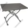 Стол трансформер B2323-2 Серое стекло