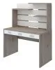 Компьютерный стол СП-32 - корпус нельсон, фасады белый жемчуг