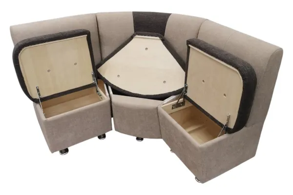 Кухонный угловой диван Таон-1.1 с ящиком - Кухонные диваны