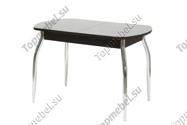 Стеклянный раскладной стол Гала-7 (Портофино Мини) - Столы