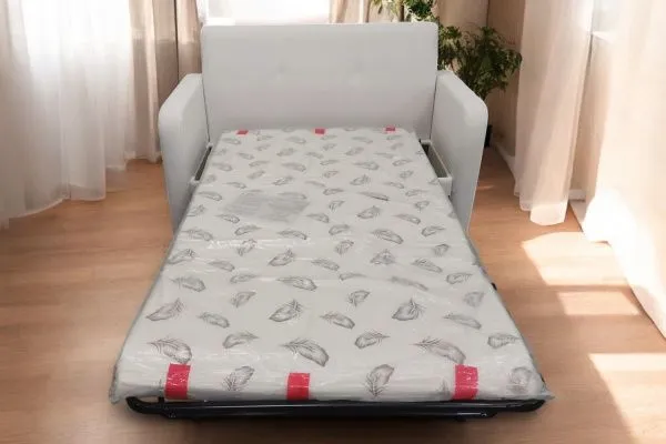 Кухонный прямой диван Таон-4M со спальным местом и подлокотниками (раскладушка) - Кухонные диваны