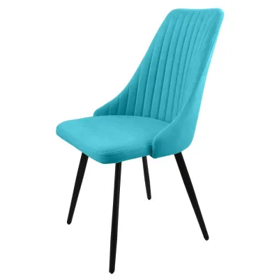 Стул Верона Эмаль черная (велюр Candy) - Стулья для кухни