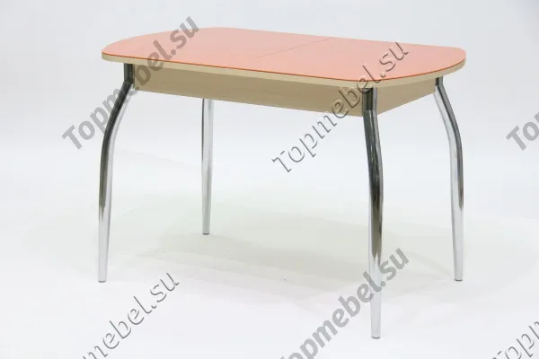 Стеклянный раскладной стол Гала-7 (Портофино Мини) - Столы