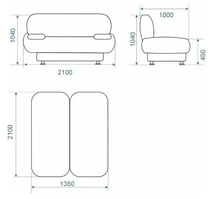 Диван-кровать Клик-Кляк - Диваны