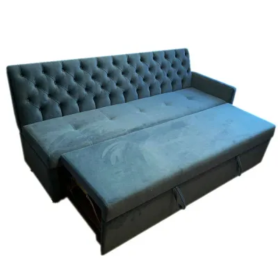 Кухонный прямой диван Денвер с подлокотником и спальным местом (любой размер под заказ) - Кухонные диваны