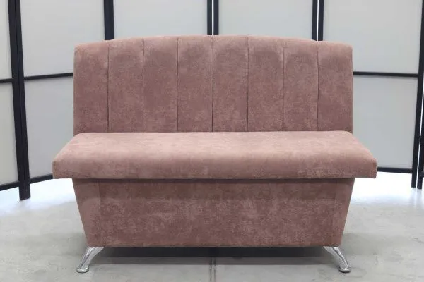 Кухонный прямой диван Альт с ящиком (антивандальный моккa) - Кухонные диваны