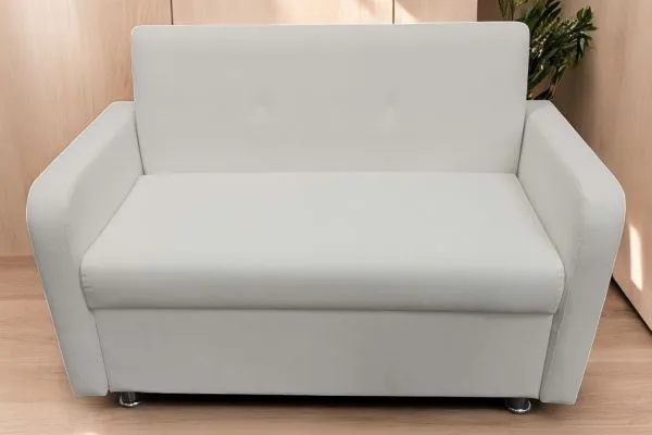 Кухонный прямой диван Таон-4M со спальным местом и подлокотниками (раскладушка) - Кухонные диваны