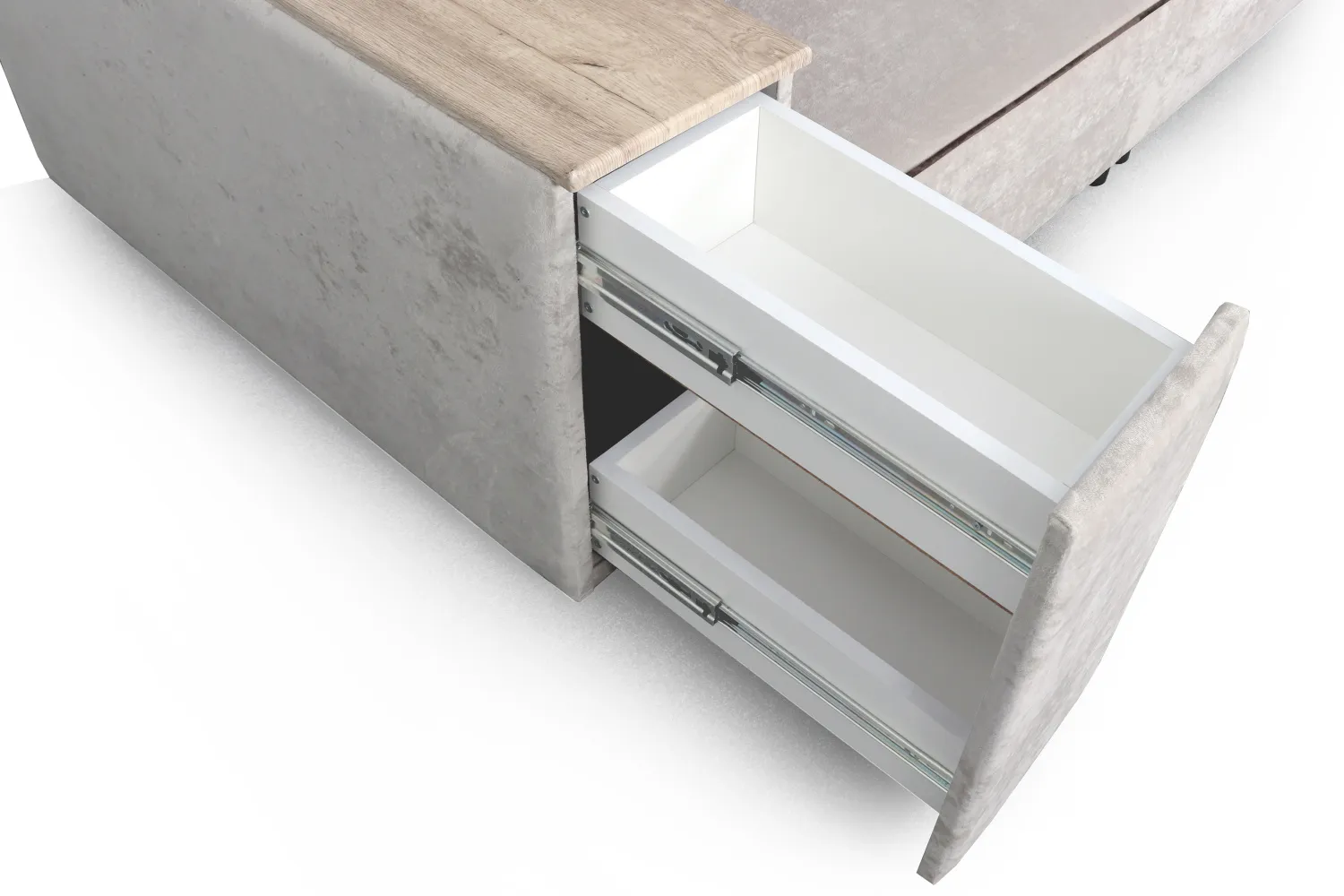 Диван-кровать "Бостон 2400" с функциональными подлокотниками СТАНДАРТ Вариант 1