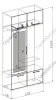 Прихожая Ника-1 купе - Шкафы-купе в прихожую
