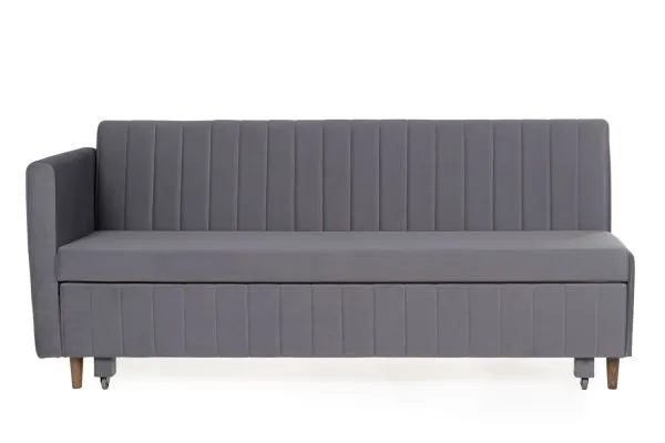 Кухонный прямой диван Веленг со спальным местом (высокий подлокотник) - Кухонные диваны