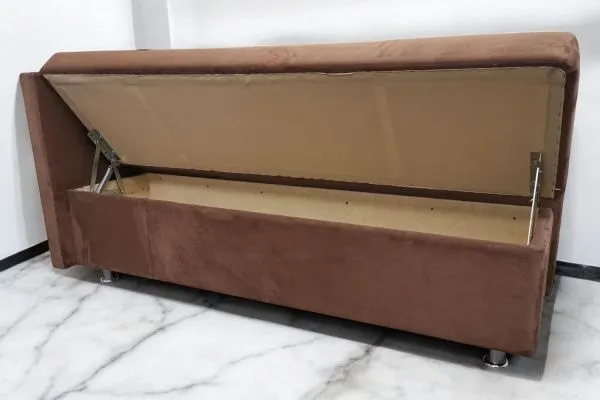 Кухонный диван полуугол Лана-4 с подушками и ящиком - Кухонные диваны