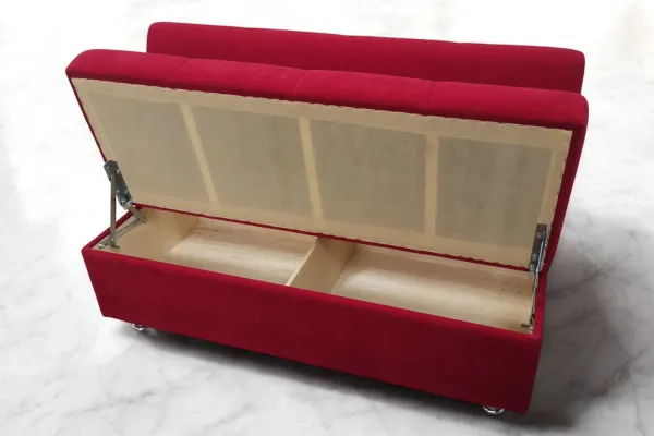 Кухонный прямой диван Лана-1 с ящиком - Кухонные диваны