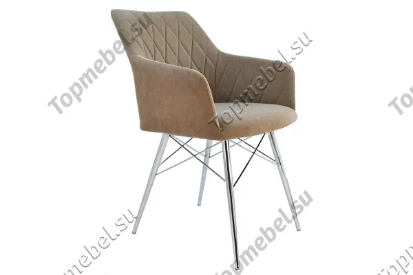 Стул-кресло Диаманте люкс Хром - Стулья для кухни