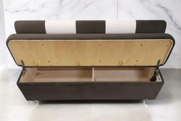 Кухонный прямой диван Таон-3 с ящиком - Кухонные диваны