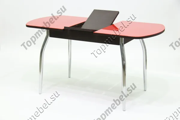 Стеклянный раскладной стол Гала-2 - Столы