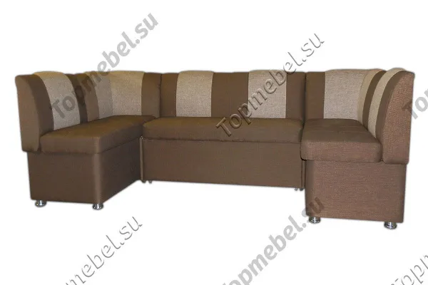 Кухонный П-образный диван Арго со спальным местом - Кухонные диваны